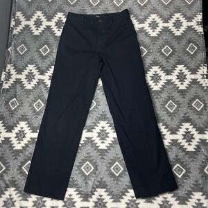 Theory Laurence O Precise Twill Pants Black Mens 32 Straight Leg Chino O094201R